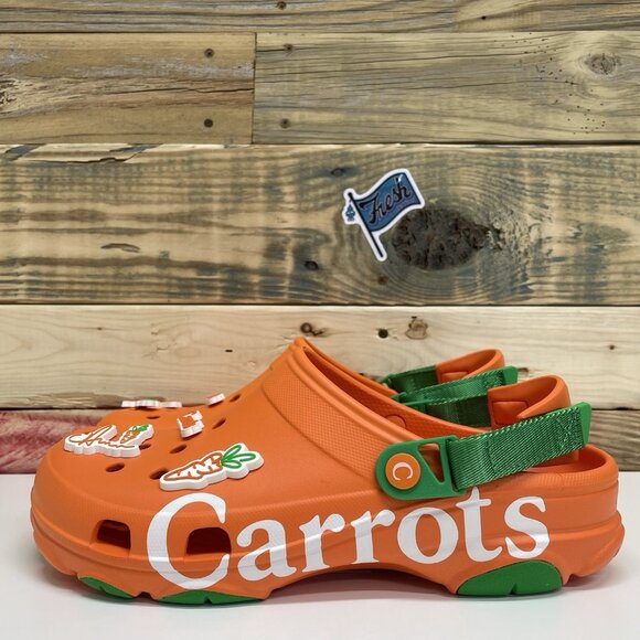 Anwar Carrots X Crocs All Terrain Clog Slip-On Shoes US Men’s 12 Orange NEW RARE main image 11